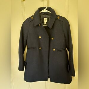 GAP girls navy Peacoat